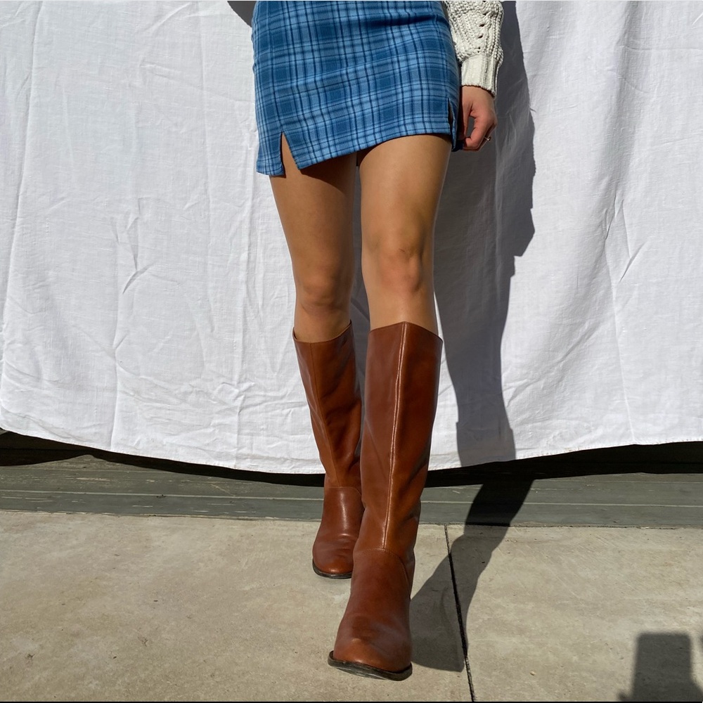 Splendid Brown Leather Boots
